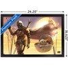 Trends International Star Wars: The Mandalorian - Manga Desert Framed Wall Poster Prints - 3 of 4