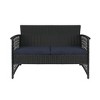 WestinTrends  4-Piece Outdoor Patio Conversation Set - 3 of 4