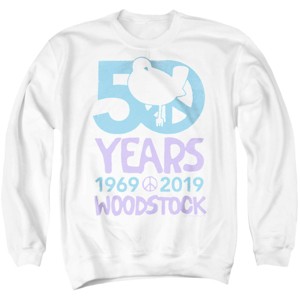 Men's Woodstock 50 Simple Crewneck Sweatshirt - 1 of 4