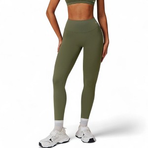 Anna-Kaci Active Women's High Waist Seamless Leggings with Full-Length Design - 1 of 4
