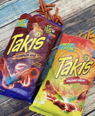 Takis Intense Nacho Cheese Rolled Tortilla Chips, 9.9 oz - Foods Co.