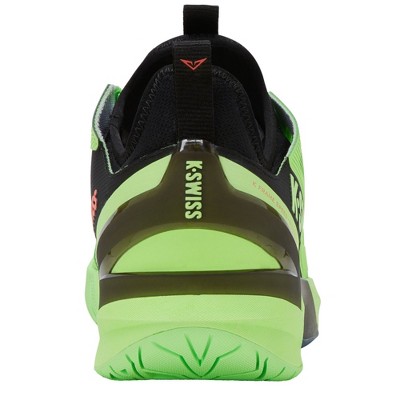 K-Swiss K-Frame Speed Rublo Tennis Shoe (Soft Neon Green/Black/Neon Lava) (8) — фото 4
