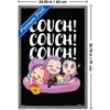 Trends International Netflix KPop Demon Hunters (2025) - Huntrix Chibi Couch Framed Wall Poster Prints - 3 of 4