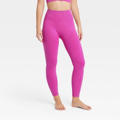 Hot Pink Seamless JoyLab Leggings