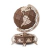 EWA Eco-Wood-Art Globe Brown 3D Wooden STEM Construction Kit - 2 of 3