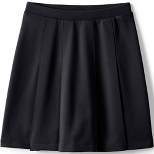 Lands' End Lands' End School Uniform Girls Ponte Pleat Skirt