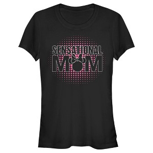 Juniors Womens Mickey & Friends Mother's Day Sensational Mom T-Shirt - 1 of 4