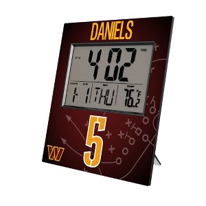NFL Washington Commanders Players Game Tactic Wall Clock - 1 of 3
