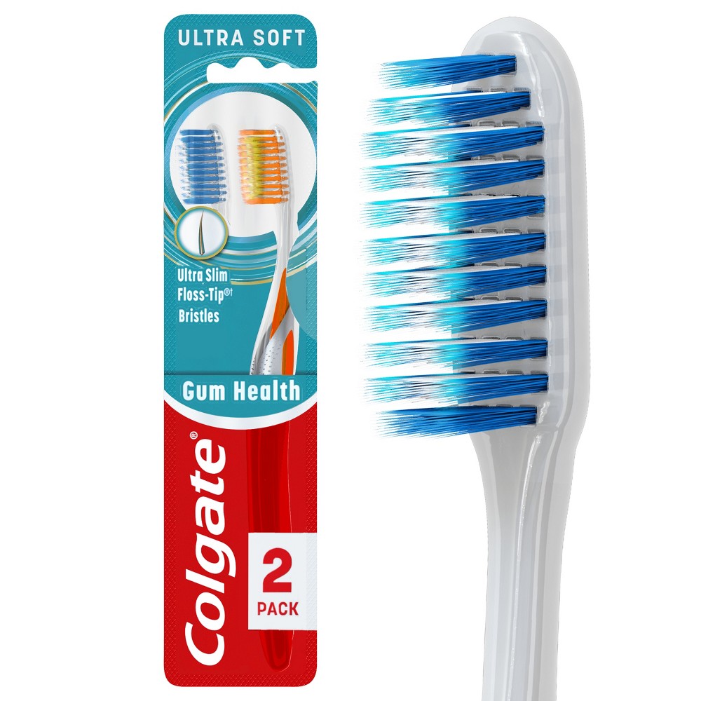 Photos - Electric Toothbrush Colgate Gum Health Manual Toothbrush Ultra Soft - 2ct 