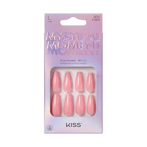 KISS Products Design Fake Nails - Glimmer - 31ct - 1 of 4