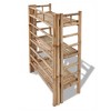 vidaXL 3-tier Bamboo Plant Rack - 4 of 4