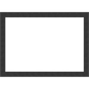 Amanti Art Mezzanotte Black Framed Dry Erase Magnetic Board - 1 of 4