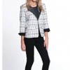 Women's Plaid Woven Jacket w/ Faux Suede Trim - Multiples - 2 of 4