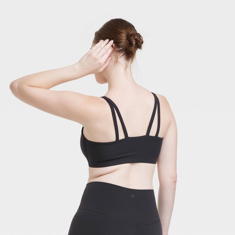 Women's Everyday Soft Light Support Strappy Sports Bra - All In Motion™, 5 of 9