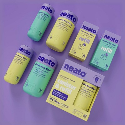 neato Wipes Canister All-Purpose Cleaners - Fresh - 35ct