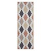 Checkered Area Rugs for Living Room, Washable Rug Modern Diamond Geometric Pattern Indoor Floor Carpet for Office Nursery - 3 of 4
