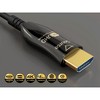Sanoxy 25ft Fiber Optic HDMI Cable (AOC) - Extends Flawless 4K@60Hz for Longer Runs - 2 of 3
