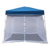 Z-Shade 10 Foot Horizon Angled Leg Screen Shelter Attachment with 10 by 10 Foot Push Button Angled Leg Instant Shade Canopy Tent - image 2 of 4