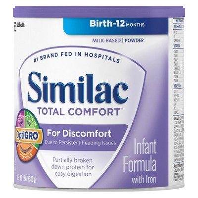 similac pro total comfort target