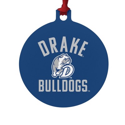 Drake Bulldog Aluminum Holiday Christmas Tree Ornament