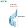 Unique Bargains Shell Sea Glass Outdoor Decorative Wind Chime 1 Pc - 3 of 4