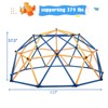 Infurnic Baby Activity Gyms Geometric Jungle Gym, Bright Blue and Yellow, Dome Climber, Multicolored, 39.37"*14.76"*5.91" - 3 of 4