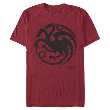 Men's Game of Thrones Targaryen Dragon Symbol T-Shirt