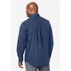 KingSize Men's Big & Tall Long Sleeve Wrinkle Free Sport Shirt - 3 of 4