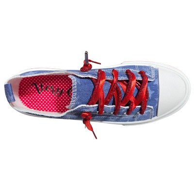Женские кроссовки Very G Womens Aman USA Lace Up Canvas Sneaker, Dark Denim (8.5) — фото 6