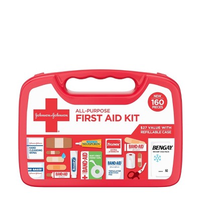 All-purpose First Aid Kit 140pc - Up & Up™ : Target