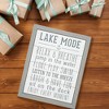 Pavilion Gift Company - Lake Mode - 12" x 15" MDF Sign - Wall Sign Panels - 4 of 4