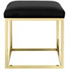 Modway Anticipate Ottoman - Gold Black - 3 of 4