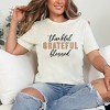 Simply Sage Market Women's Thankful Grateful Blessed Plaid Short Sleeve Graphic Tee - 2 of 4