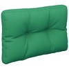 vidaXL Pallet Cushion Green 19.7"x15.7"x4.7" - Polyester Fabric, Hollow Fiber Filling, Water-Resistant, Indoor/Outdoor Use - 4 of 4