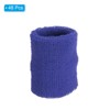 Unique Bargains Cotton Terry Cloth Tennis Basketball Working Out Running Wicking Air Permeable Sports Sweatbands 48 Pcs - 3 of 4