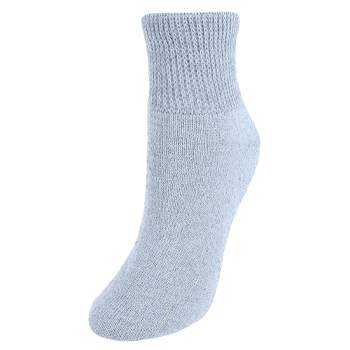CTM Women's Diabetic Ankle Socks (3 Pair Pack)