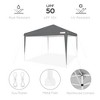 Best Choice Products 10x10ft Pop Up Canopy Outdoor Portable Adjustable Instant Gazebo Tent w/ Carrying Bag - 4 of 4