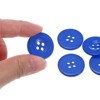 Unique Bargains Resin Craft DIY Round Flat 4-Hole Replacement Sewing Buttons 10 Pcs - 4 of 4