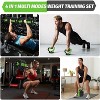 Adjustable Dumbbells Set, 66/88lbs 4 in1 Free Weight Dumbbell Set of 2 Used as Barbell,Kettlebells,Fitness Exercises for Home Gym - 3 of 4
