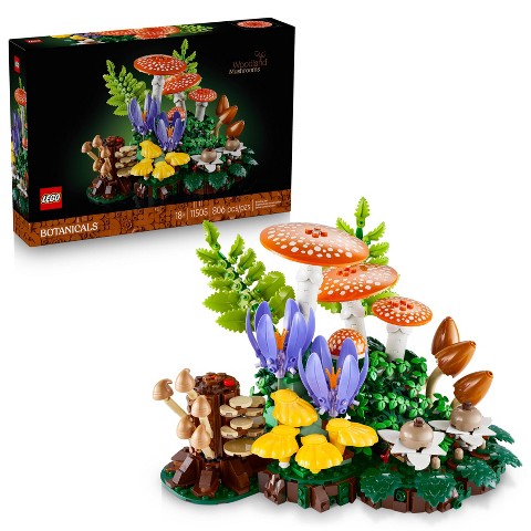 Детские конструкторы LEGO Botanicals Woodland Mushrooms - 11505