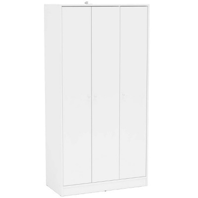 Cambridge 3 Door Wardrobe White - Chique