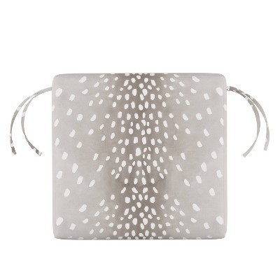 Fawn Outdoor Seat Cushion Gray - Skyline Furniture