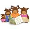 Li'l Woodzeez Miniature Animal Figurine Set - Vanderhoof Moose Family - image 4 of 4