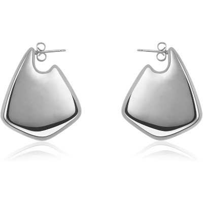 Trendy Gold Plated Knot Earrings for Women Chunky Statement Drop Dangle Earrings Lightweight Fashion Accessories Gold Jewelry