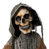 Joyfy 67" Halloween Outdoor Decorations, Life Size Animatronics Grim Reaper with Chain, Scary Haunted House Props for Garden Yard Lawn Decorations - 3 of 4