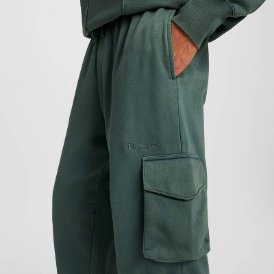Champion Men's Washed Cargo Fleece Jogger Pants