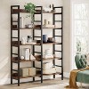 LITTLE TREE 70.86" 5 Tier Bookshelf Rustic Brown - 2 of 4