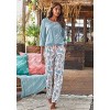 Women's Pattern Pajama Set - LASCANA - 2 of 4