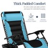 Best Choice Products Oversized Padded Zero Gravity Chair, Folding Outdoor Patio Recliner w/ Side Tray - 4 of 4