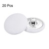 Unique Bargains Metal Shank Round Cloth Covered DIY Sewing Buttons 20 Pcs - 3 of 4